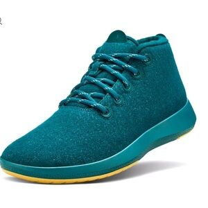 Allbirds Wool Runner Up High Top Mizzles Washable Sneakers EUC 6 Green